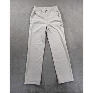Copper Key Jeans Women's Size 7 Cream Straight High Rise